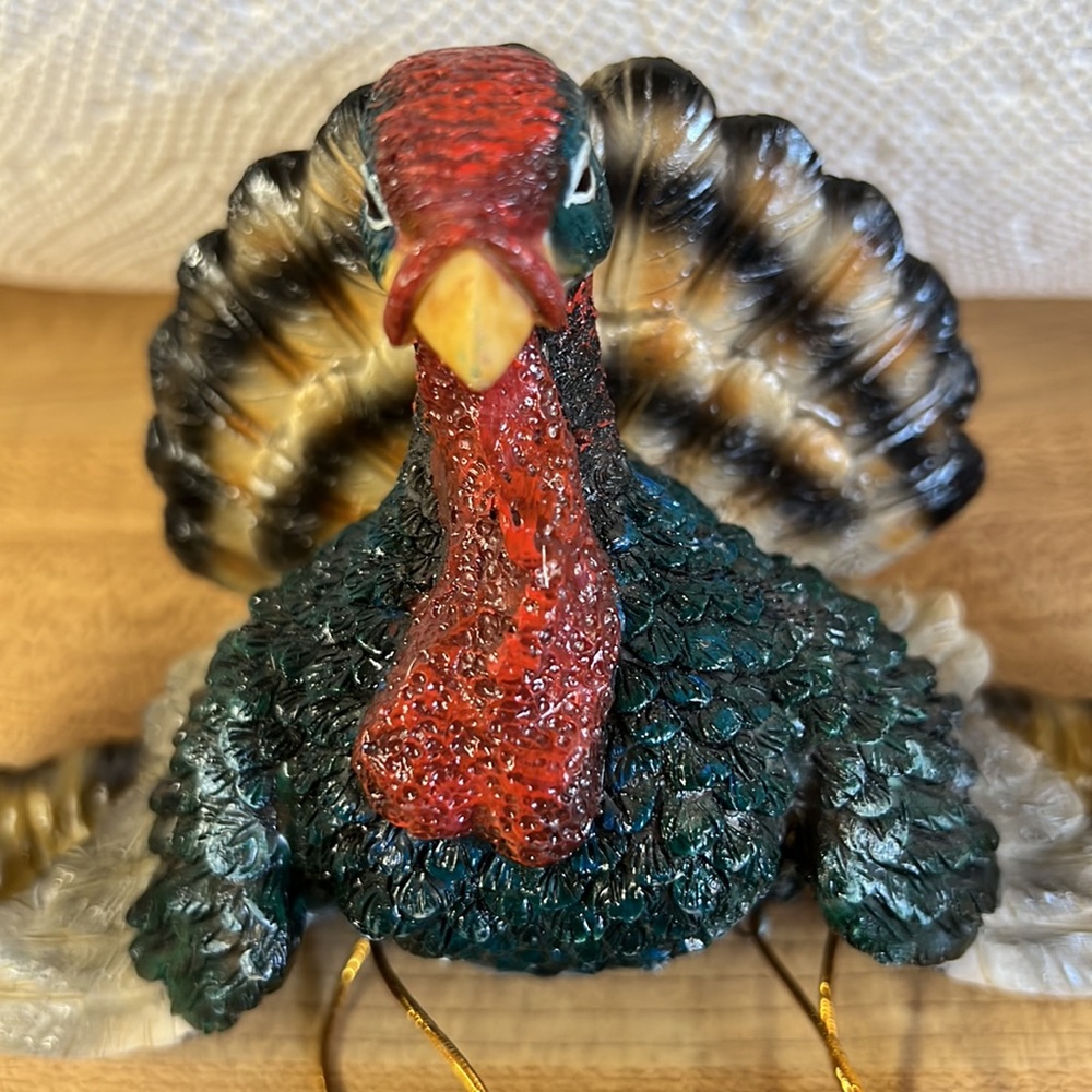 Turkey Shelf Sitter Thanksgiving Art - Picture 10 of 14
